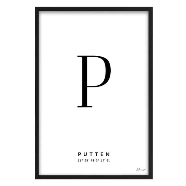 Letter P Putten