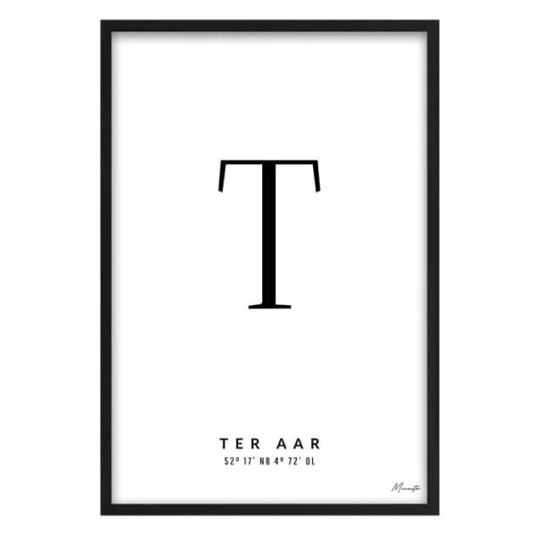 Letter T Ter Aar