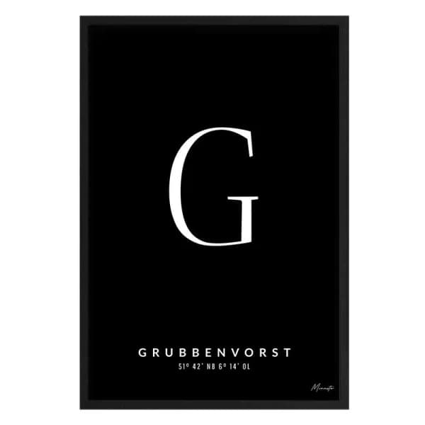 Letter G Grubbenvorst