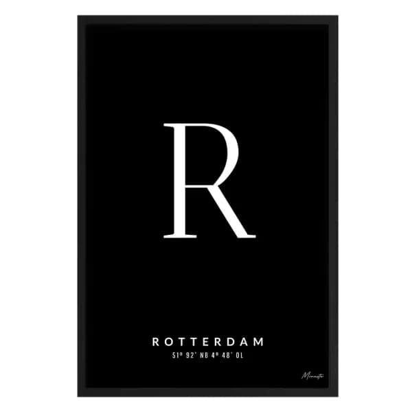 Letter R Rotterdam