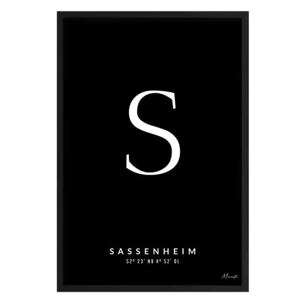 Letter S Sassenheim
