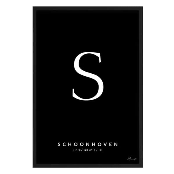 Letter S Schoonhoven