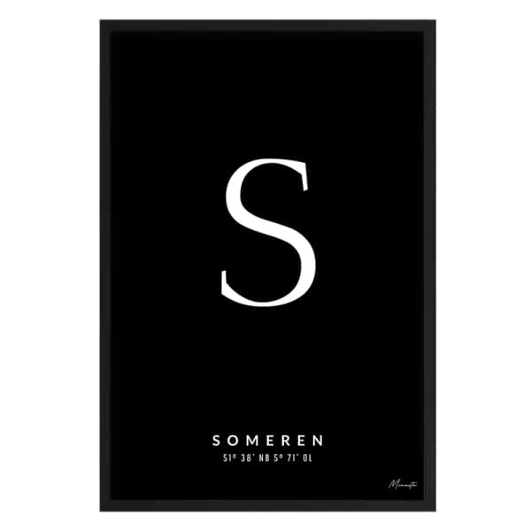 Letter S Someren