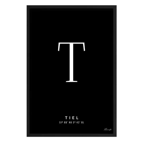 Letter T Tiel
