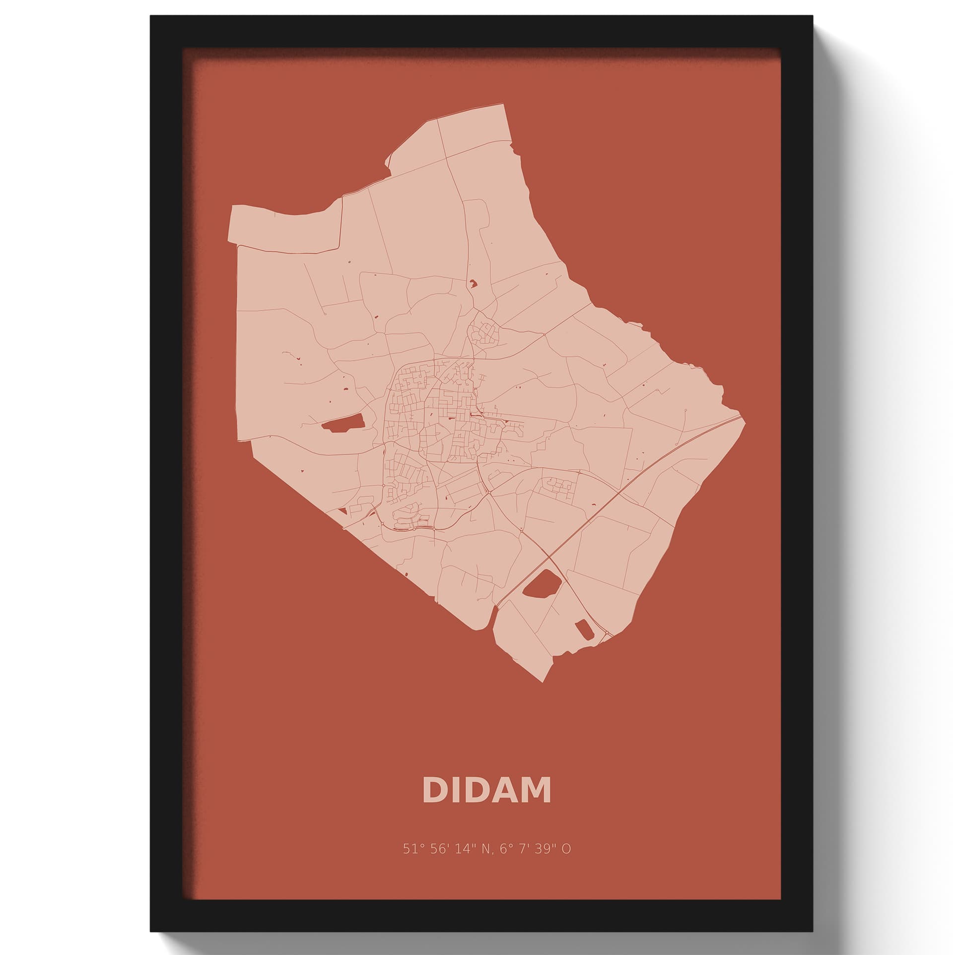 Poster Didam - Rood