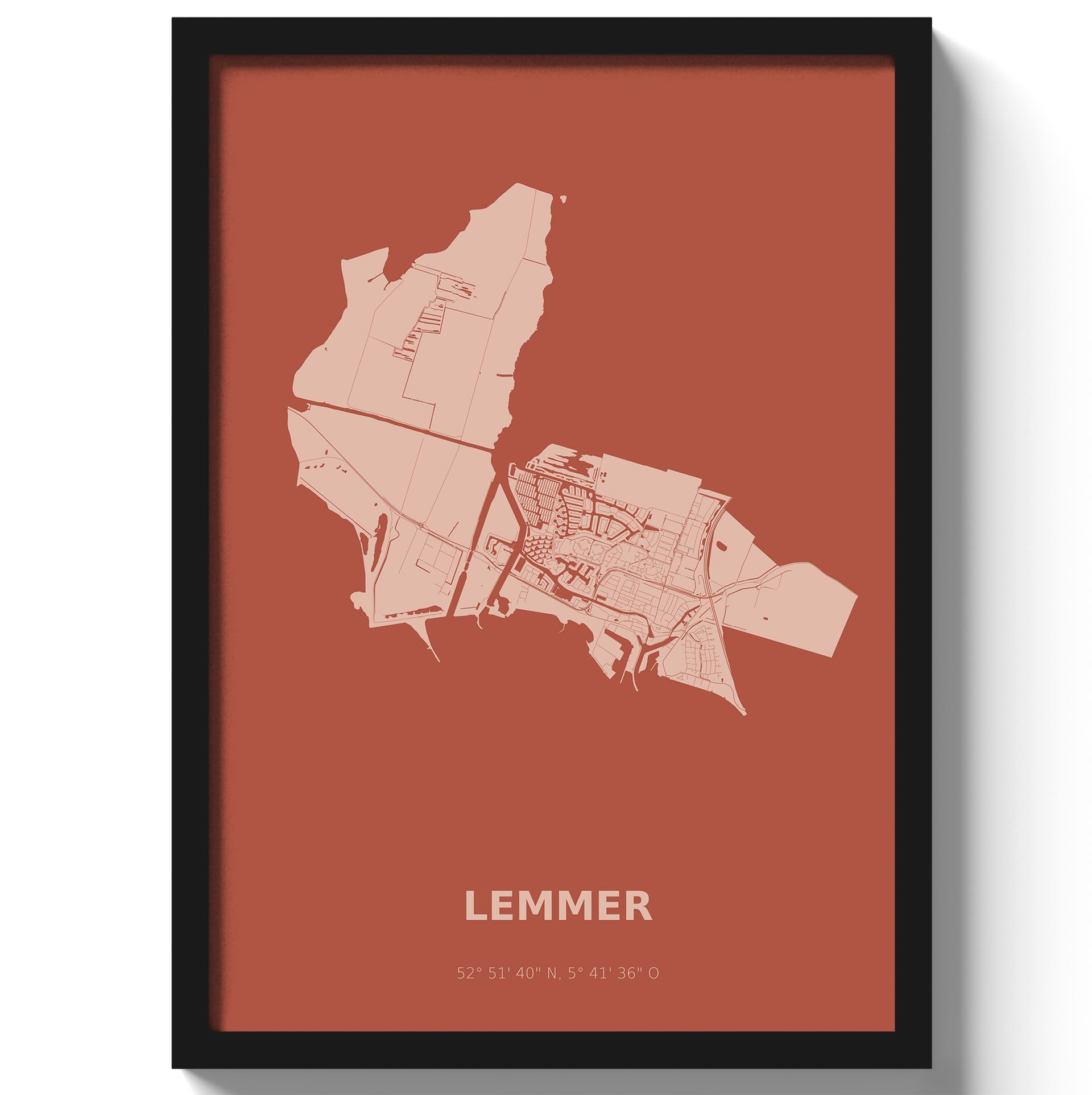 Poster Lemmer - Rood