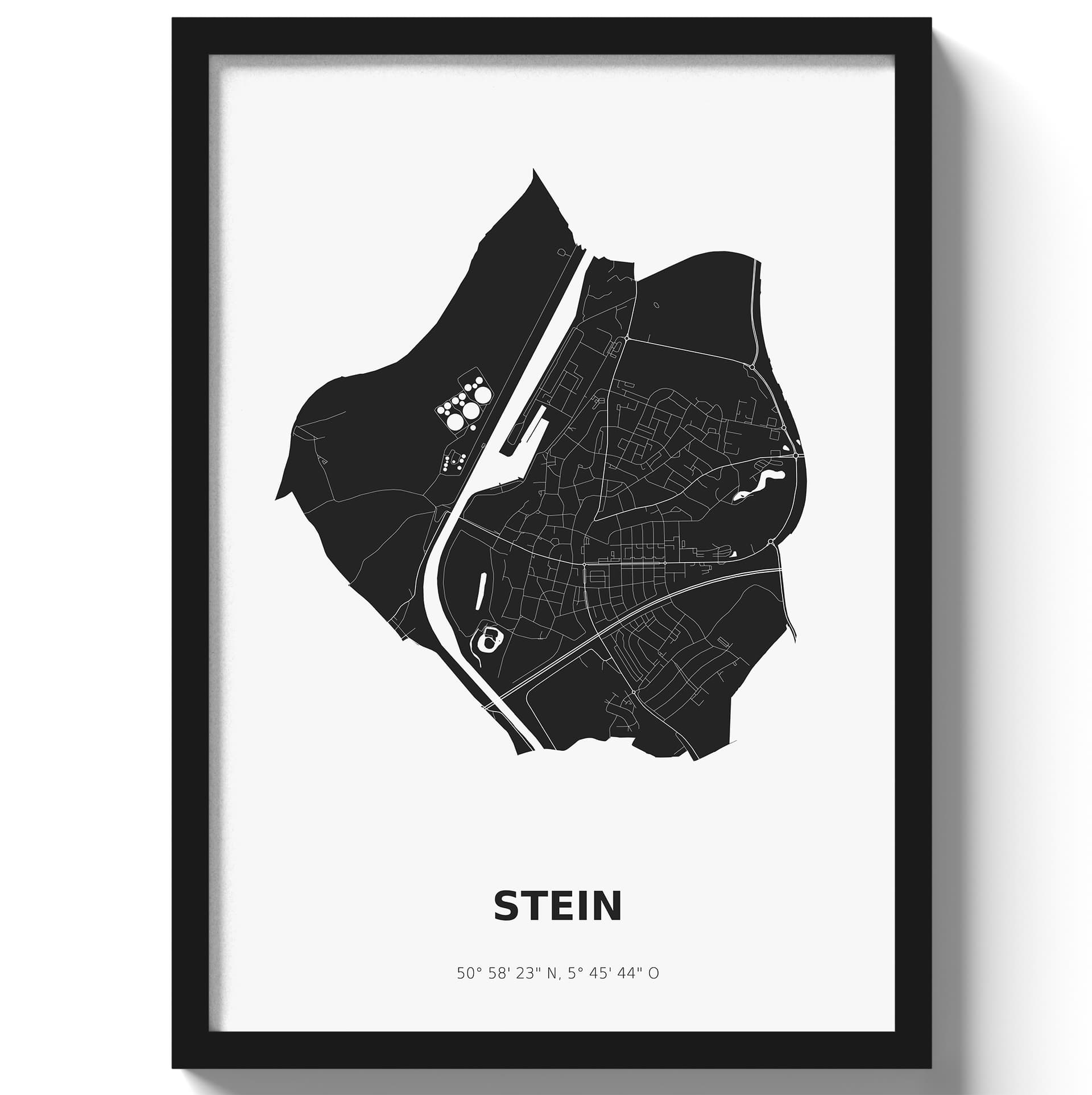 Poster Stein - Zwart/Wit