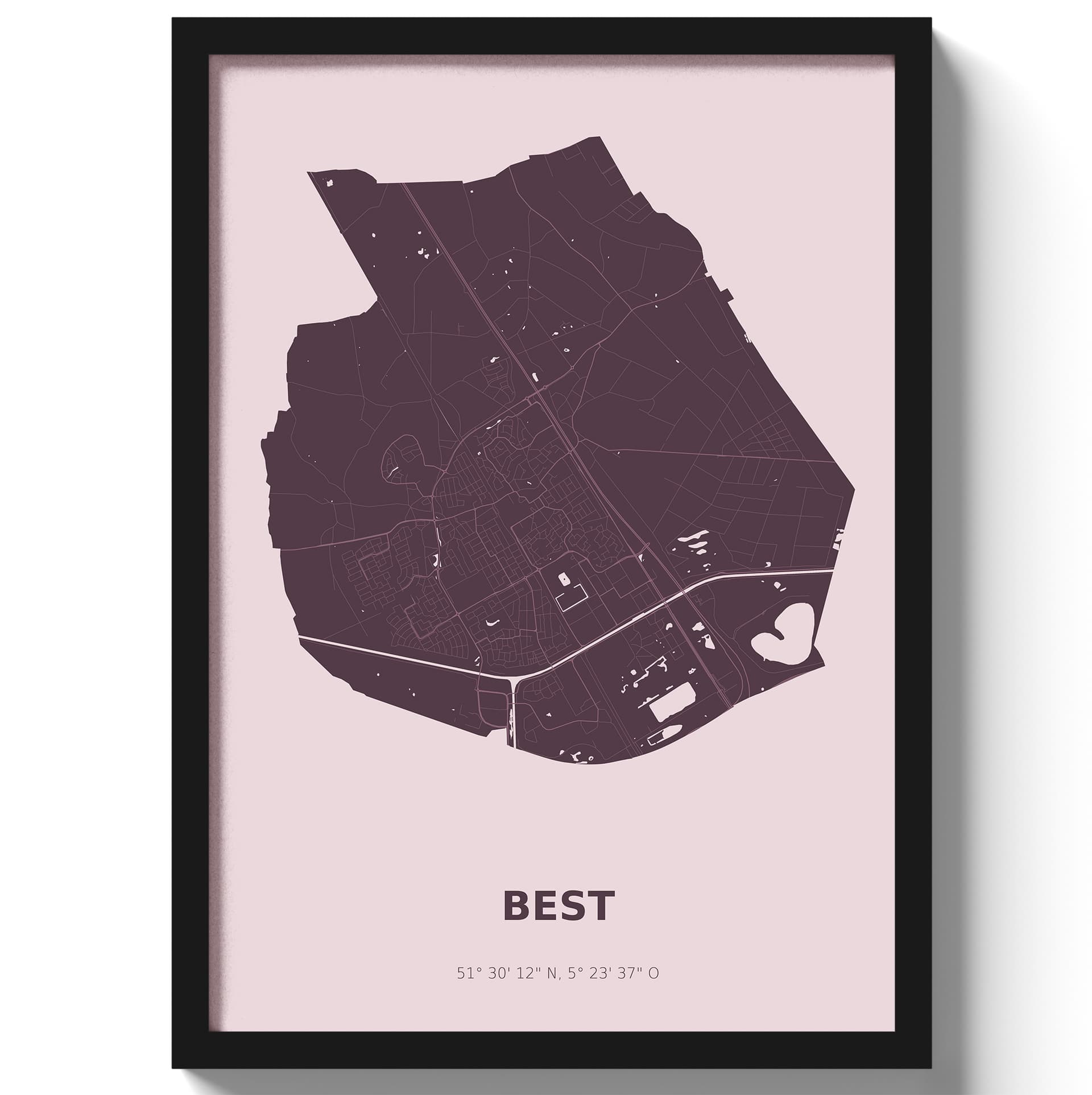 Poster Best - Paars