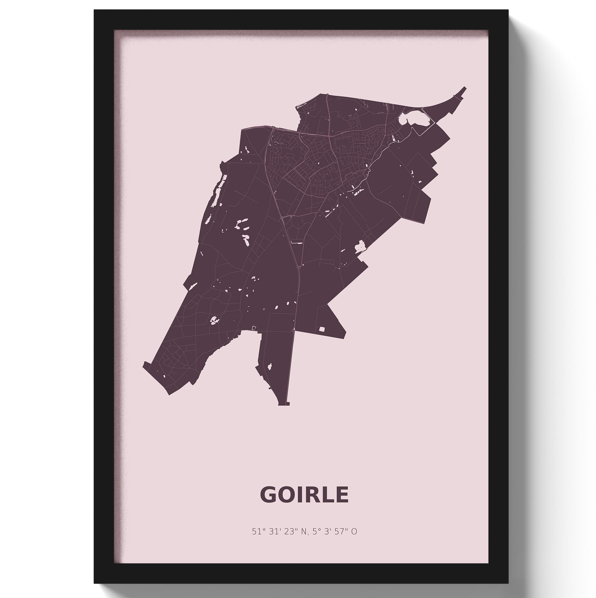 Poster Goirle - Paars