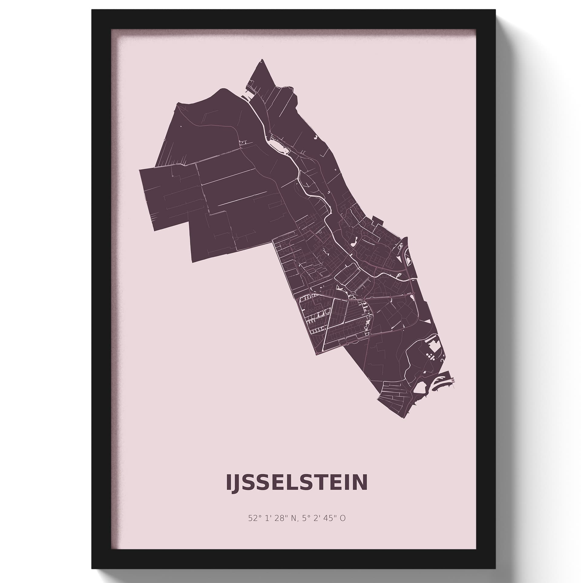 Poster IJsselstein - Paars