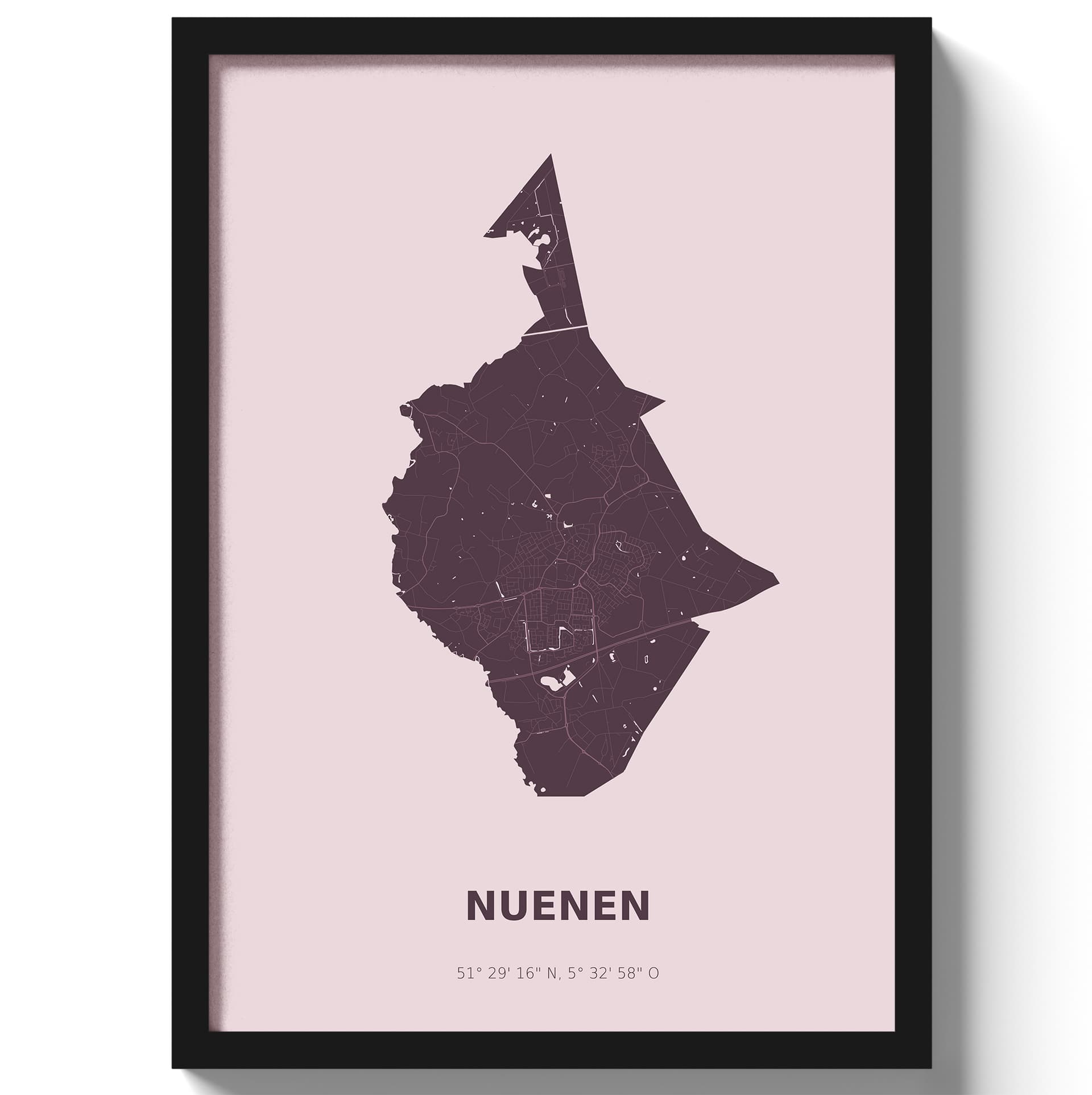 Poster Nuenen - Paars