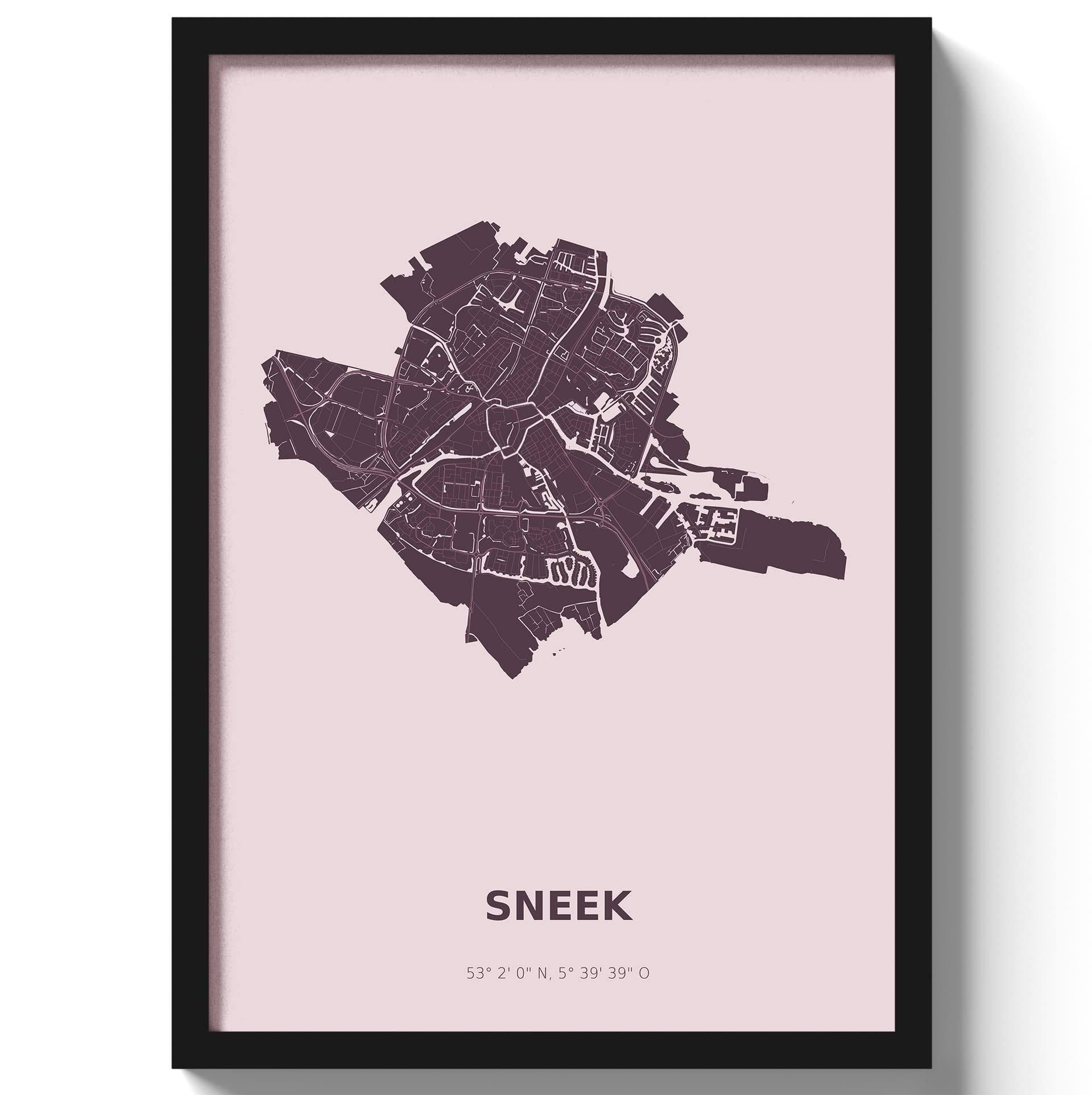 Poster Sneek - Paars
