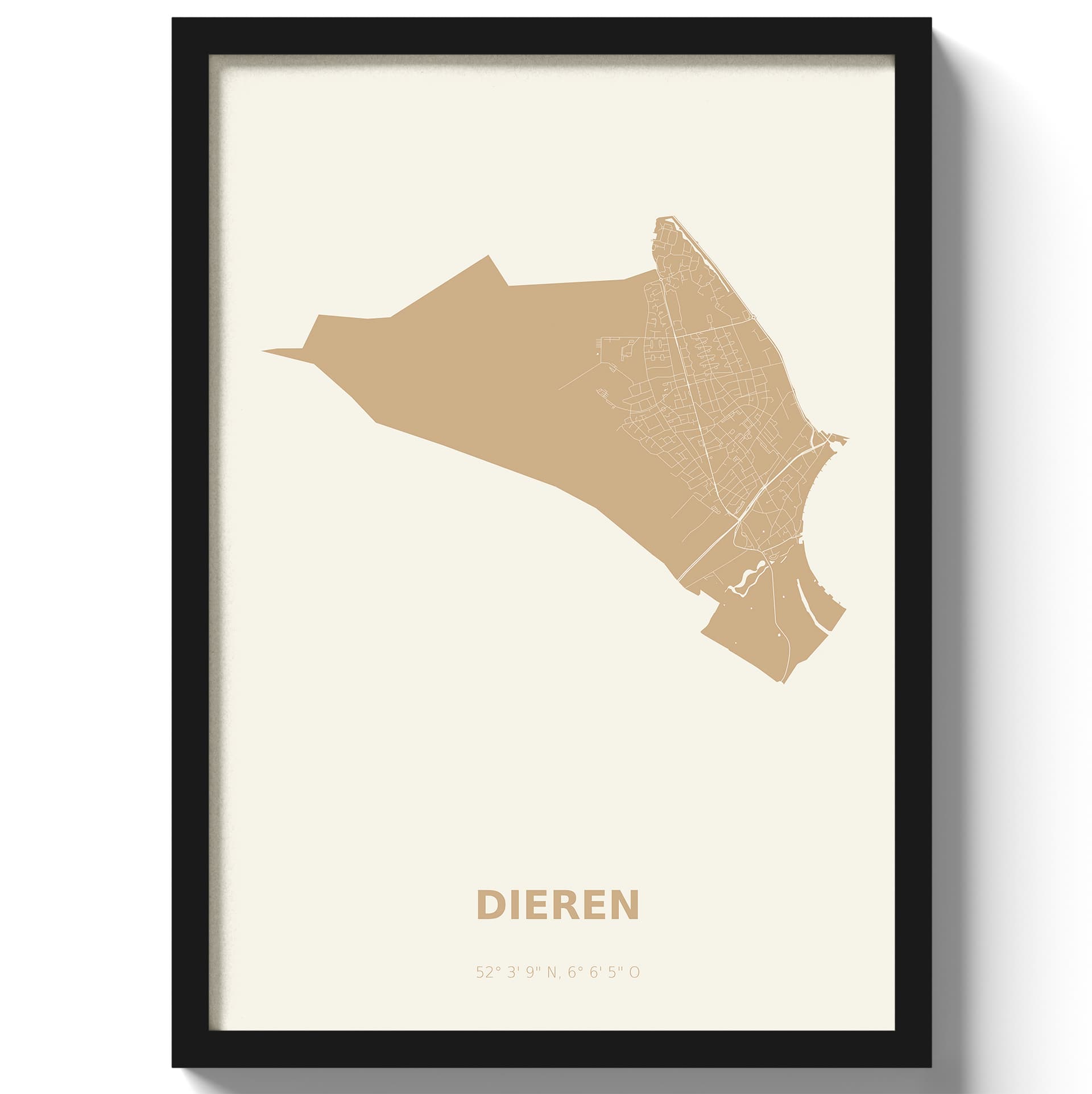 Poster Dieren - Beige