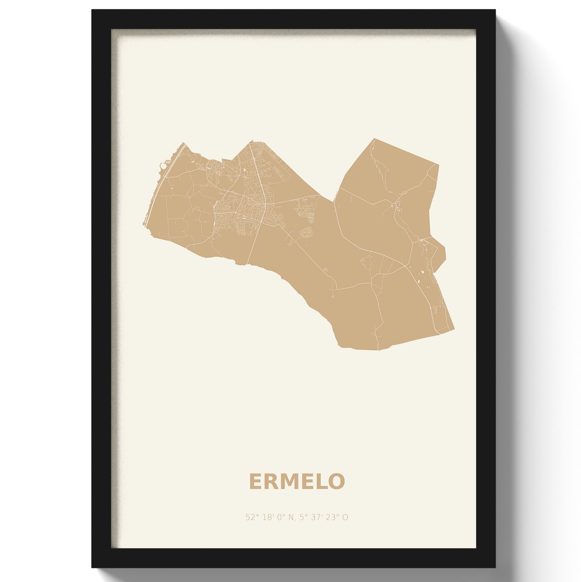 Poster Ermelo - Beige