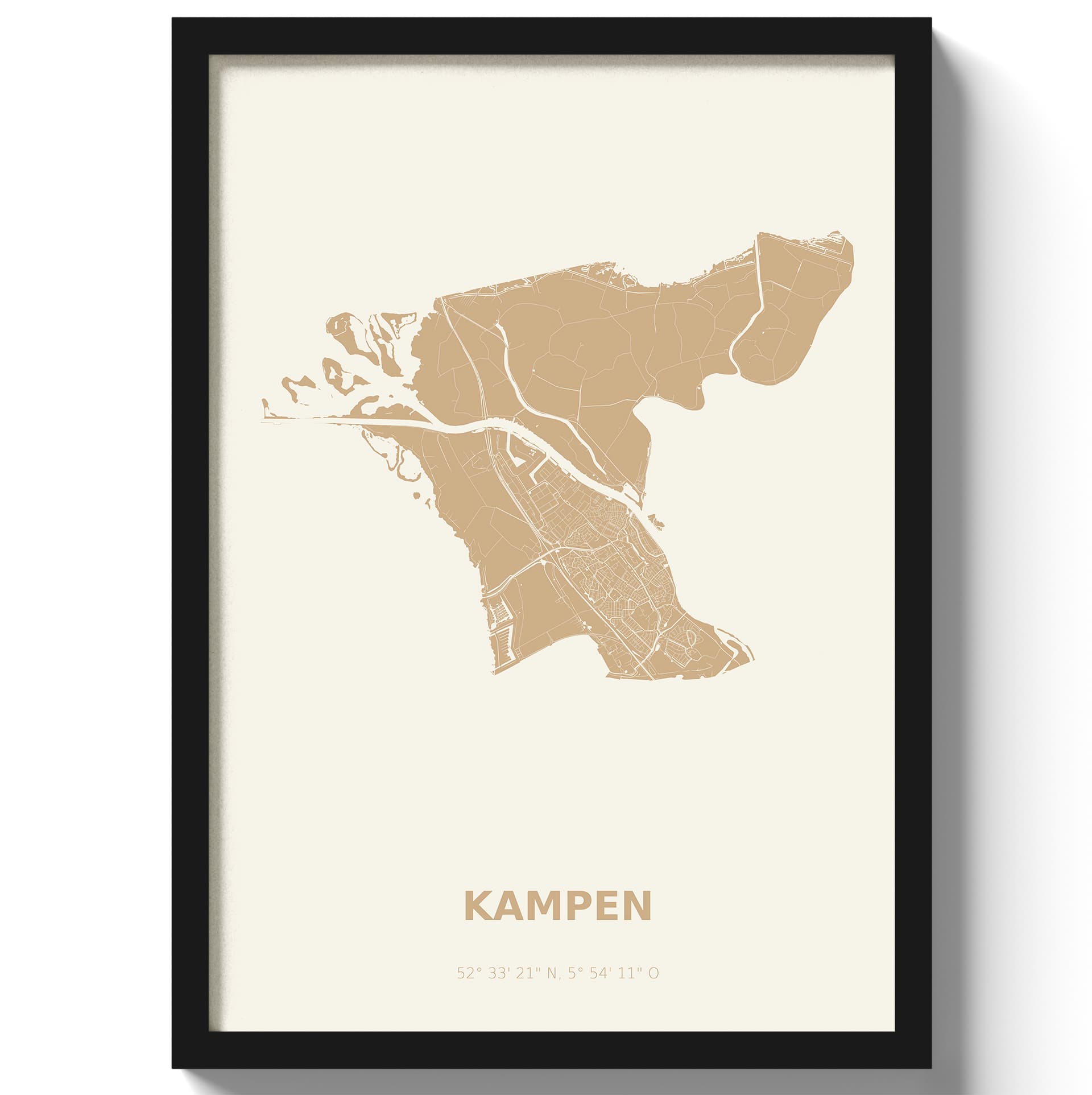 Poster Kampen - Beige
