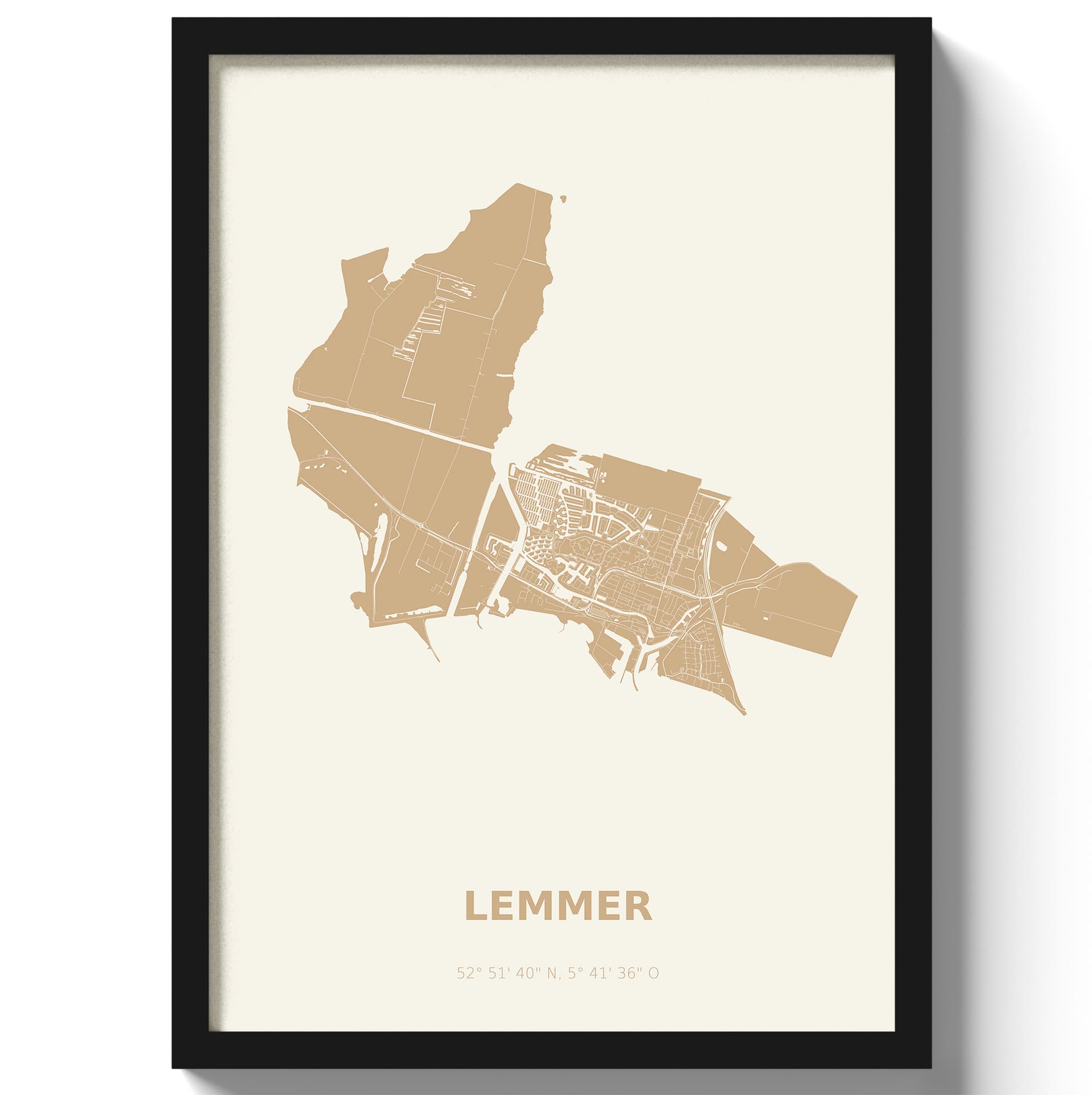 Poster Lemmer - Beige