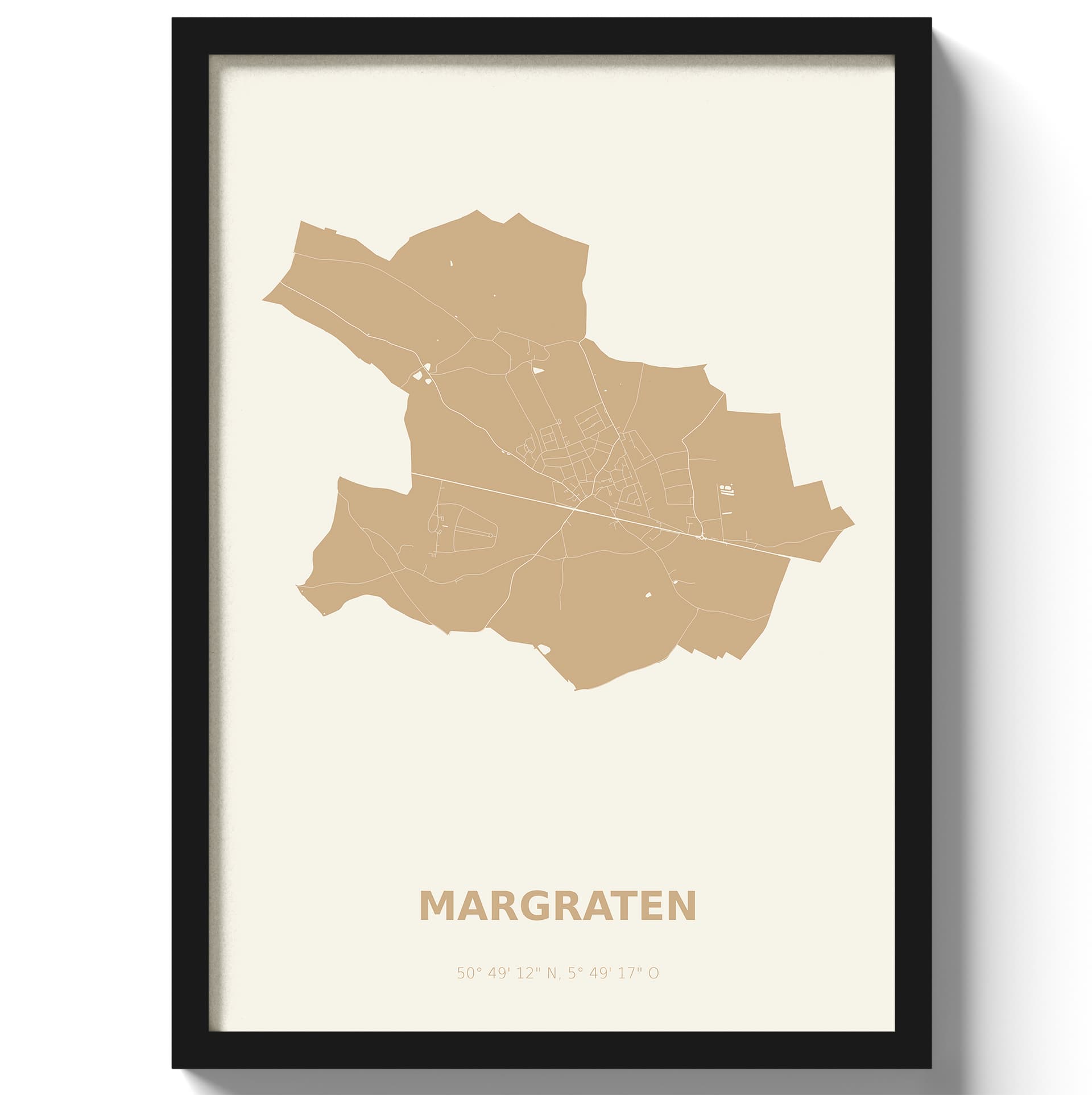 Poster Margraten - Beige