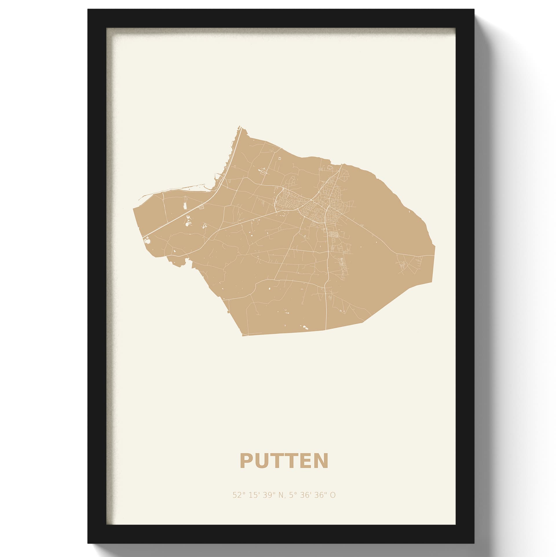 Poster Putten - Beige