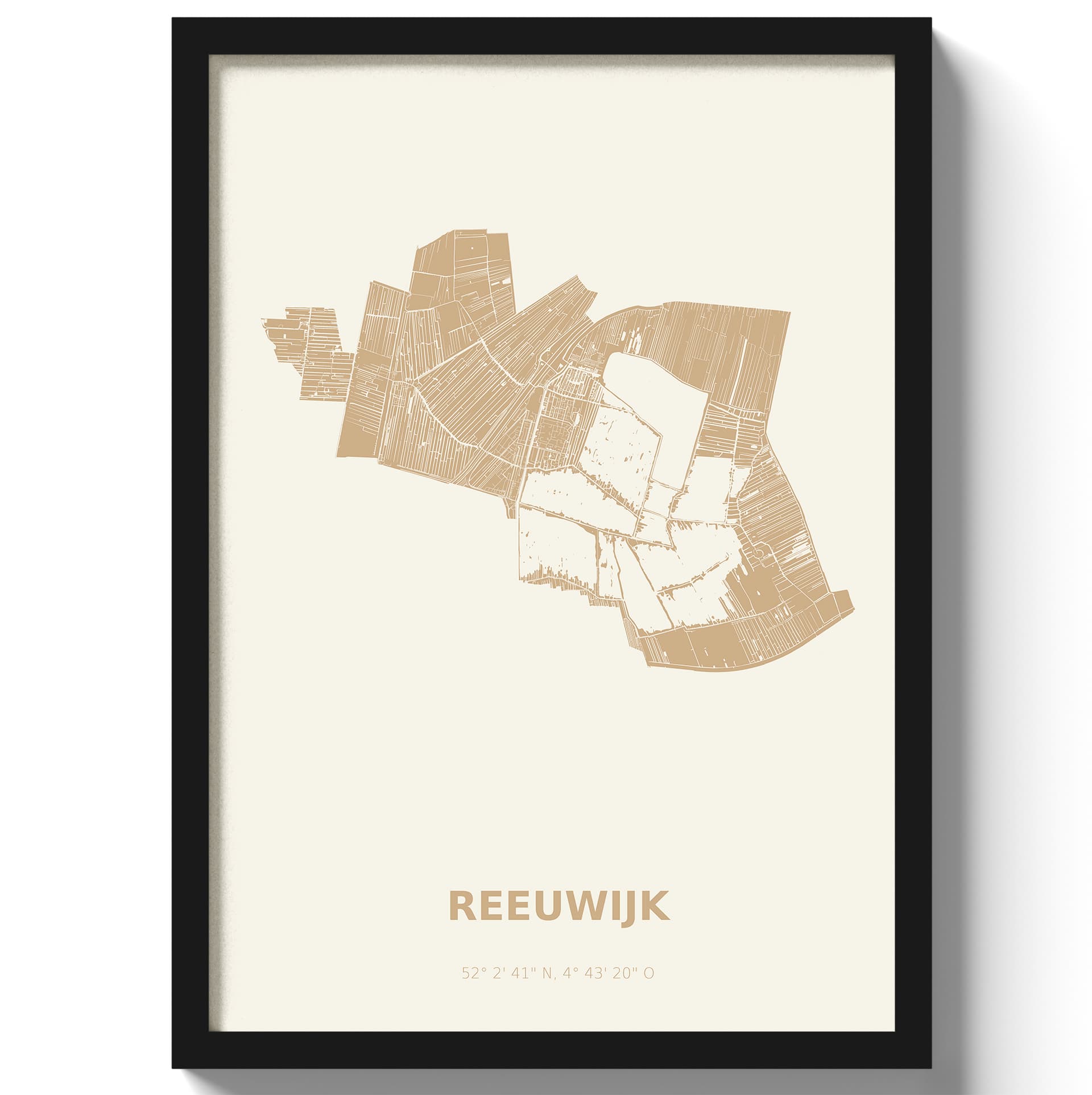 Poster Reeuwijk - Beige