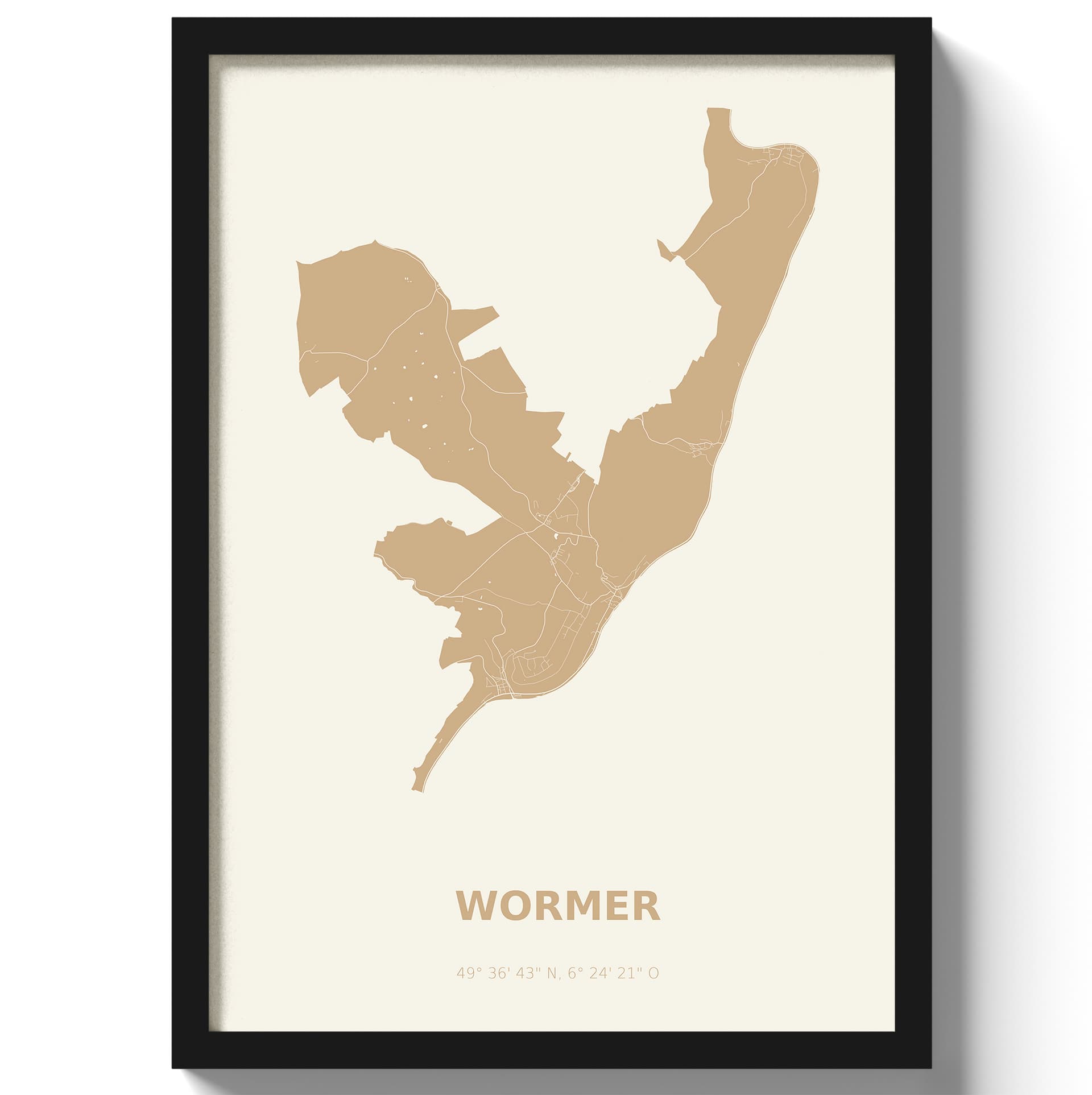 Poster Wormer - Beige