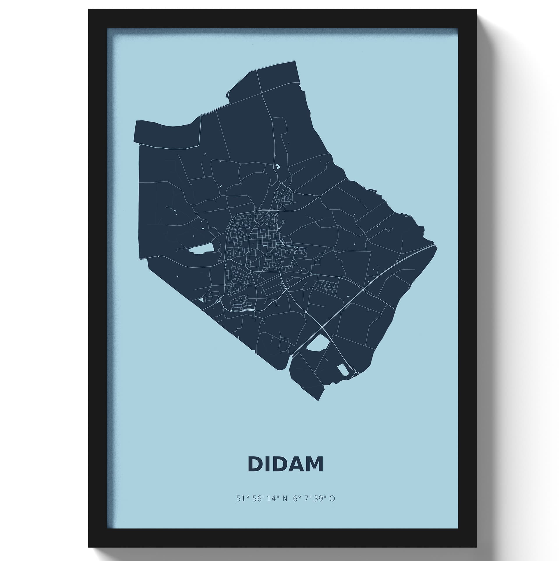 Poster Didam - Blauw