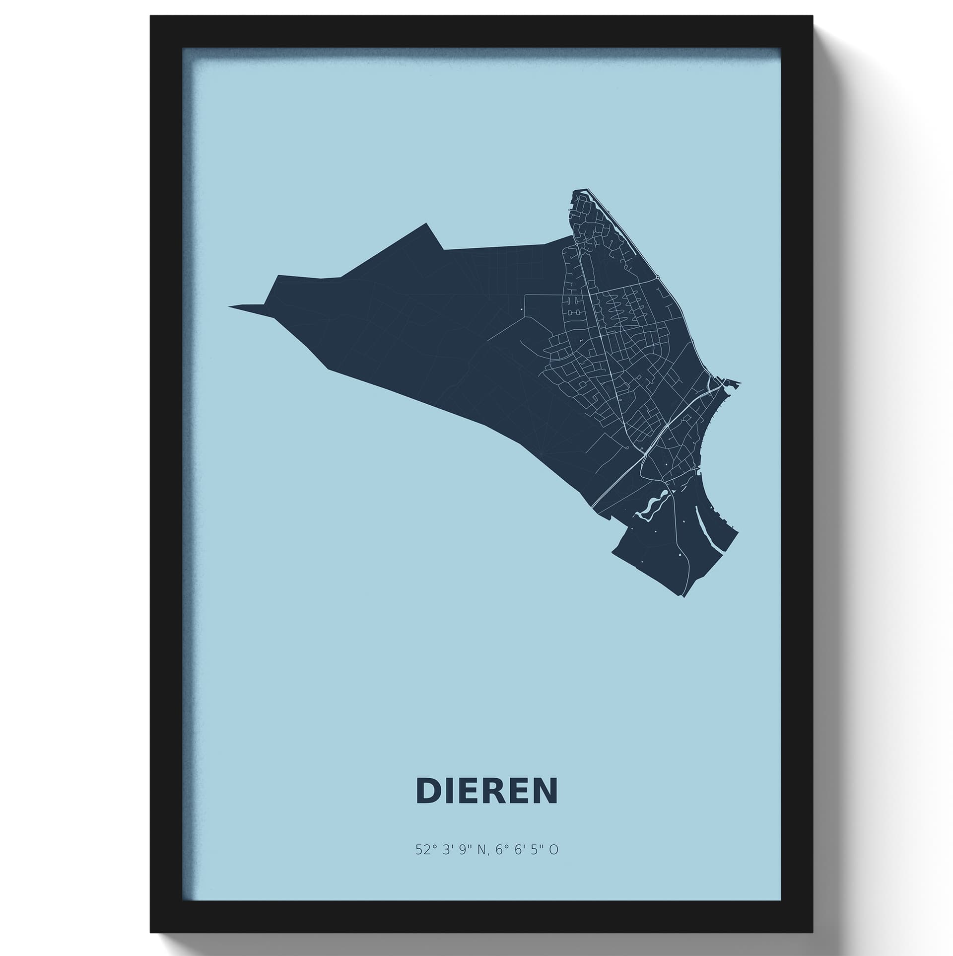 Poster Dieren - Blauw