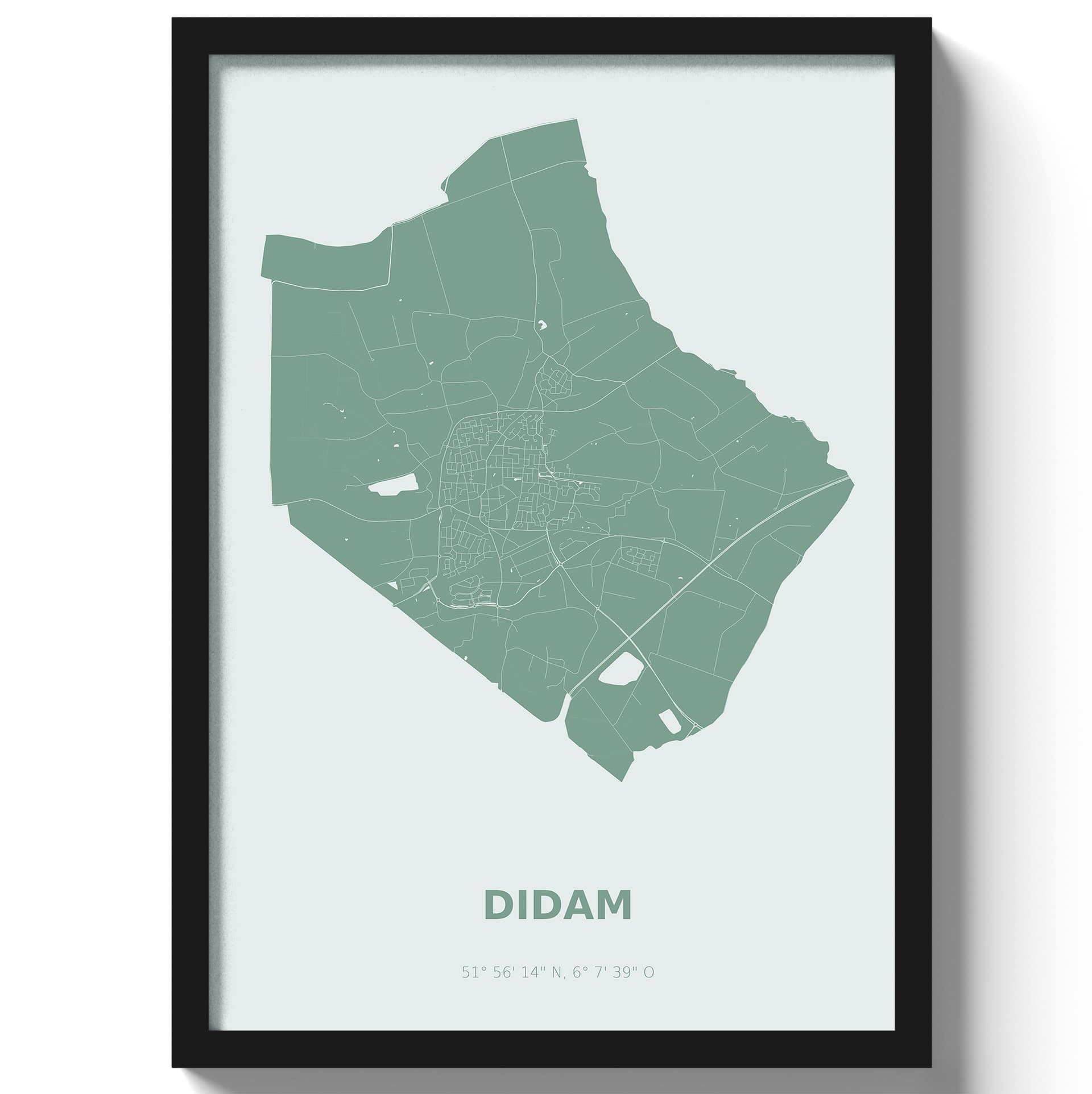 Poster Didam - Groen