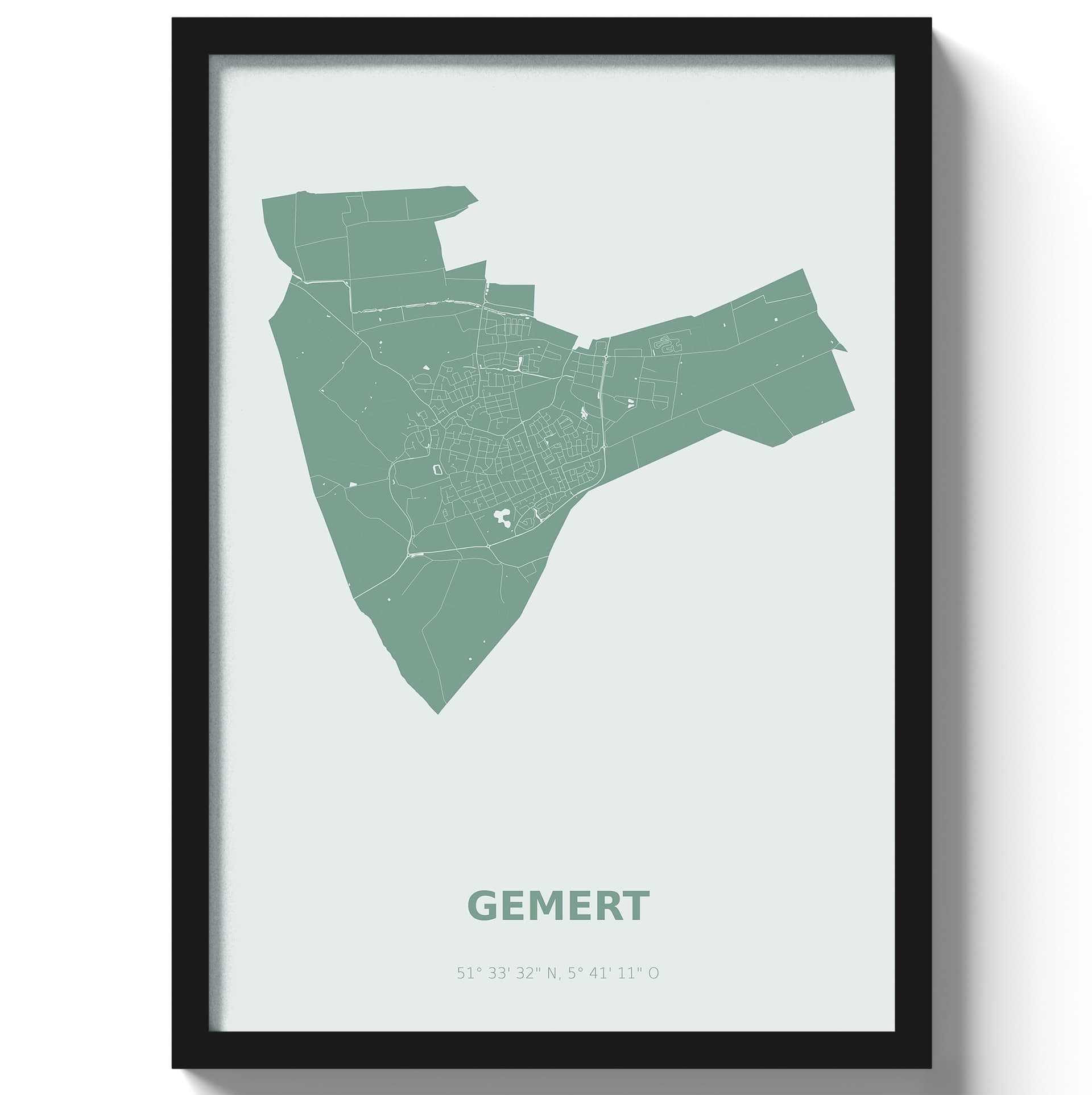 Poster Gemert - Groen
