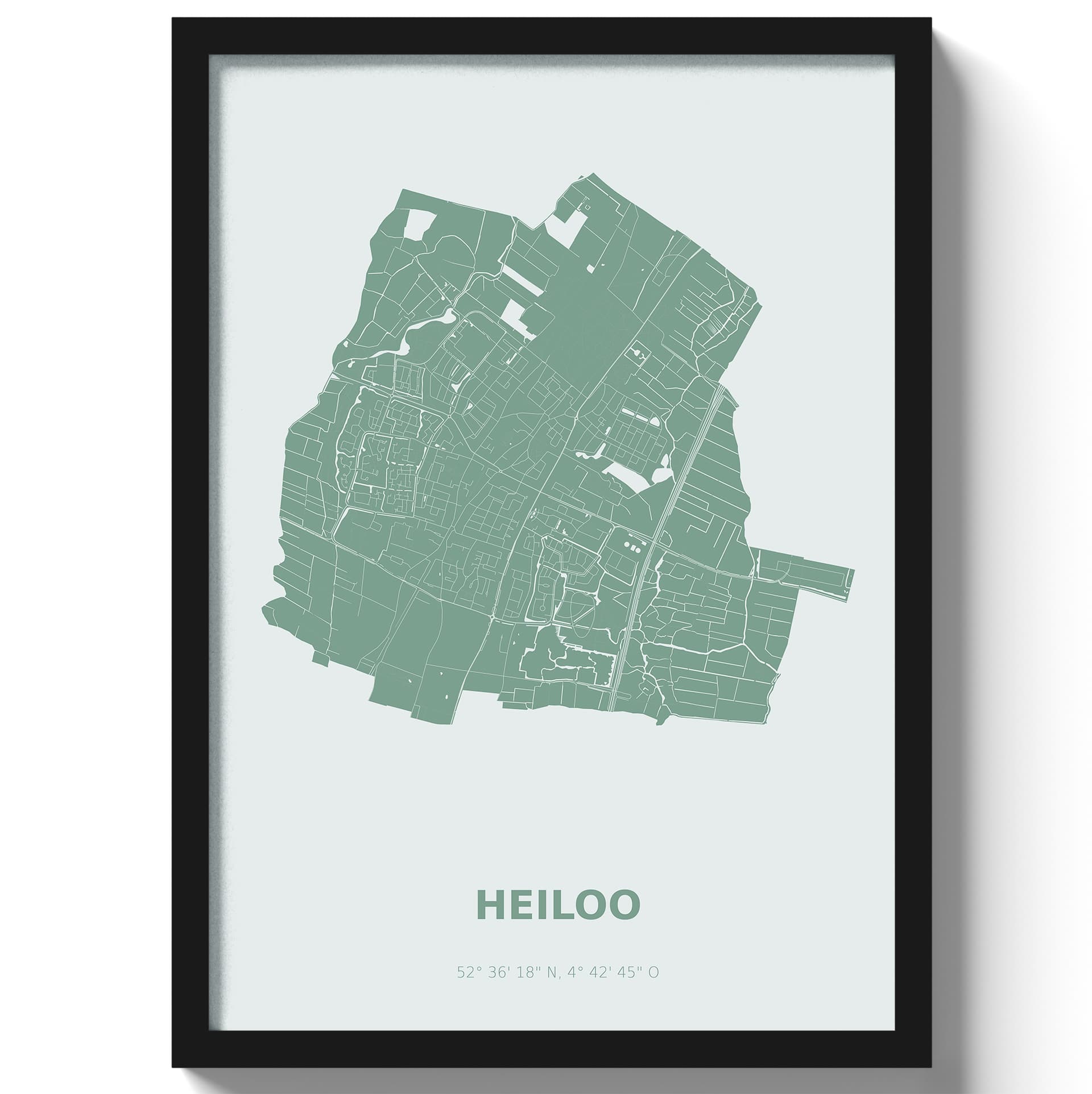 Poster Heiloo - Groen