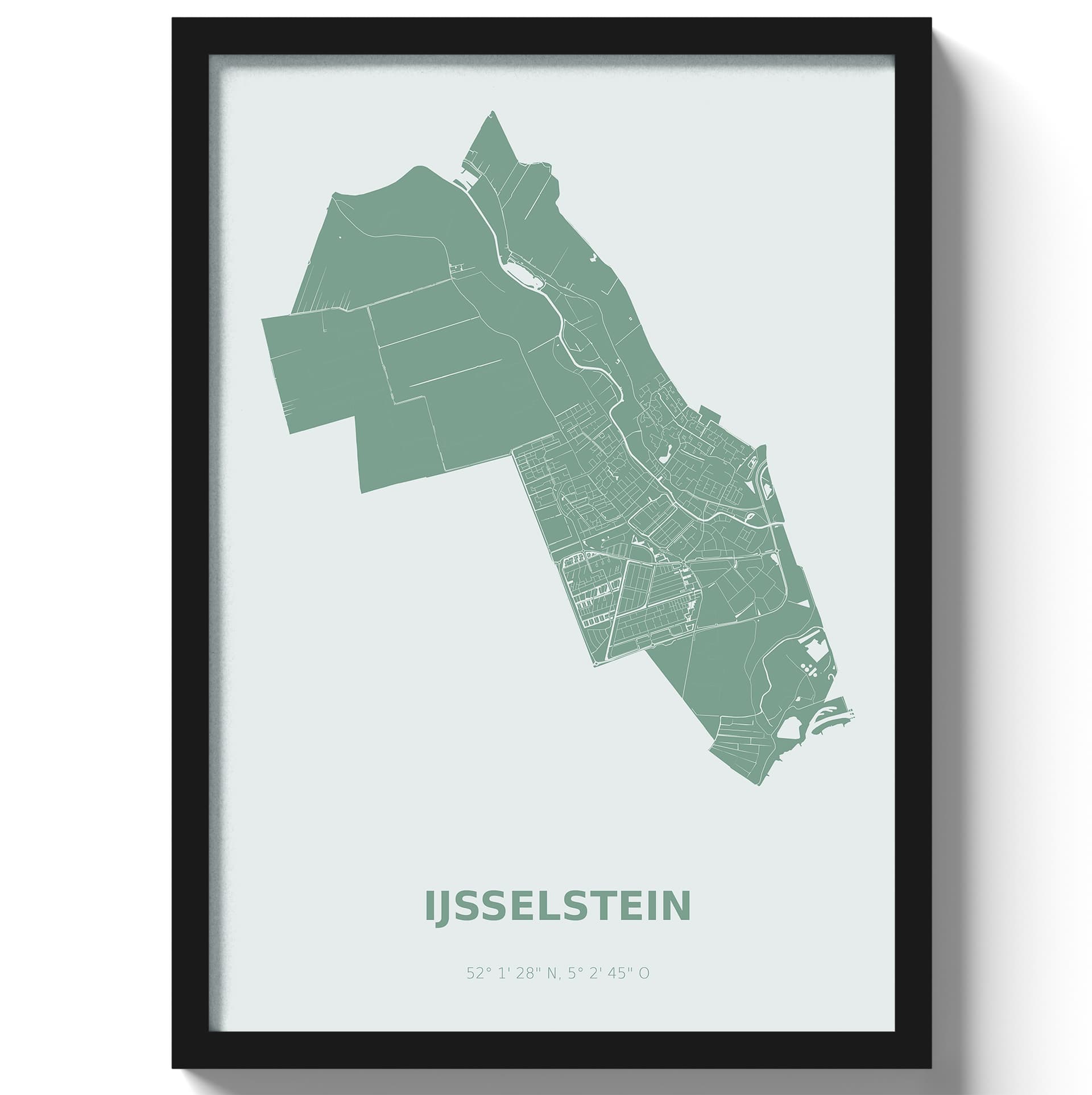 Poster IJsselstein - Groen