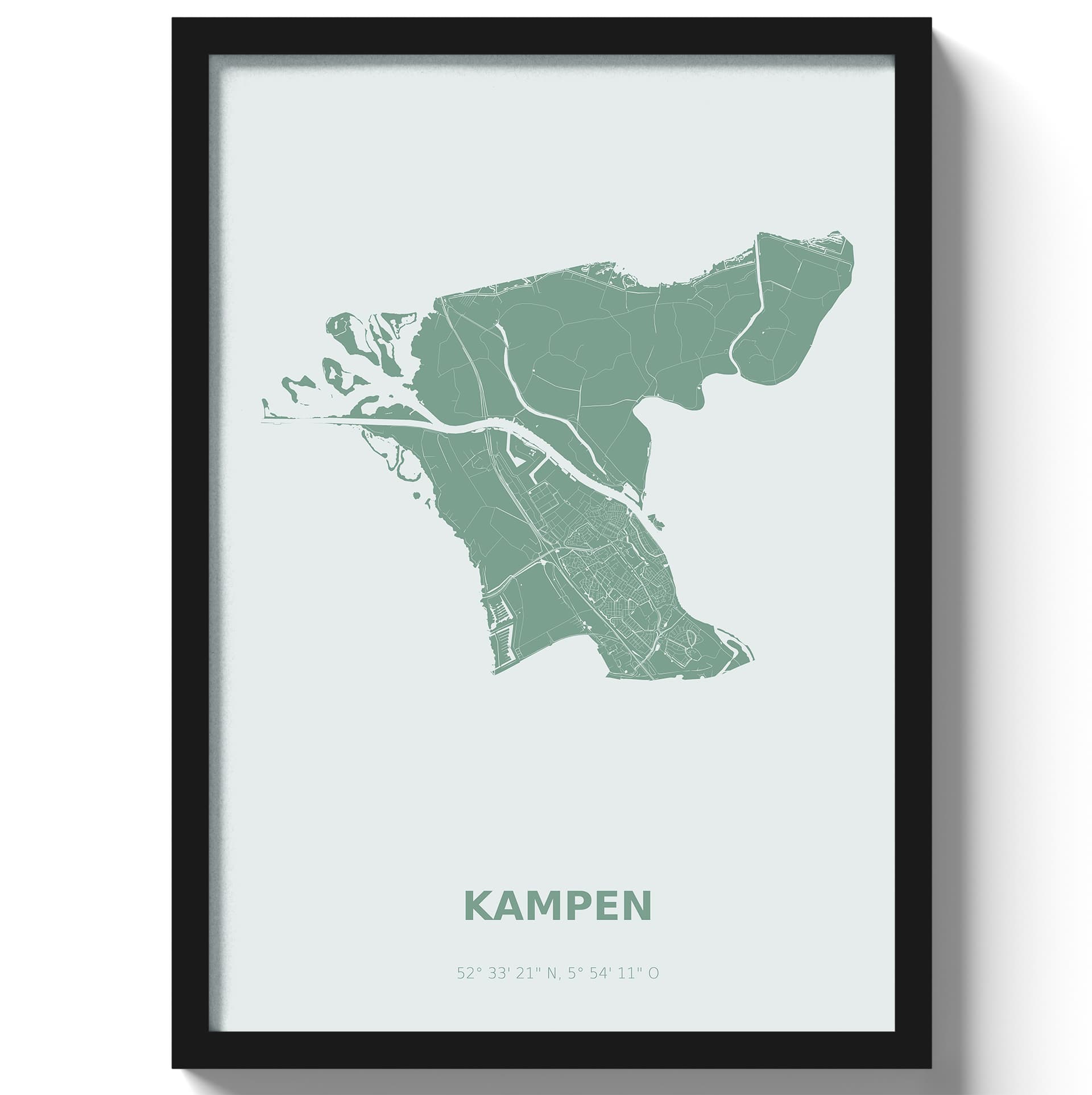Poster Kampen - Groen